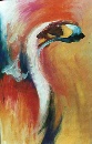 Erhabenheit  |  1996  |  79 cm x 51 cm, Plaka auf Pappe